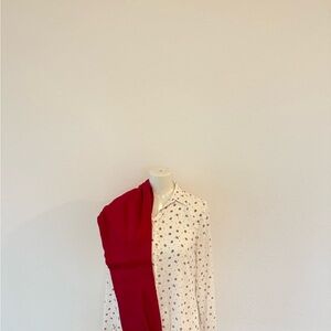 LOFT Red Ankle Pants
